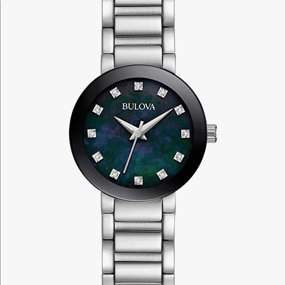 Women’s Bulova Quartz Stainless Steel/Black Watch